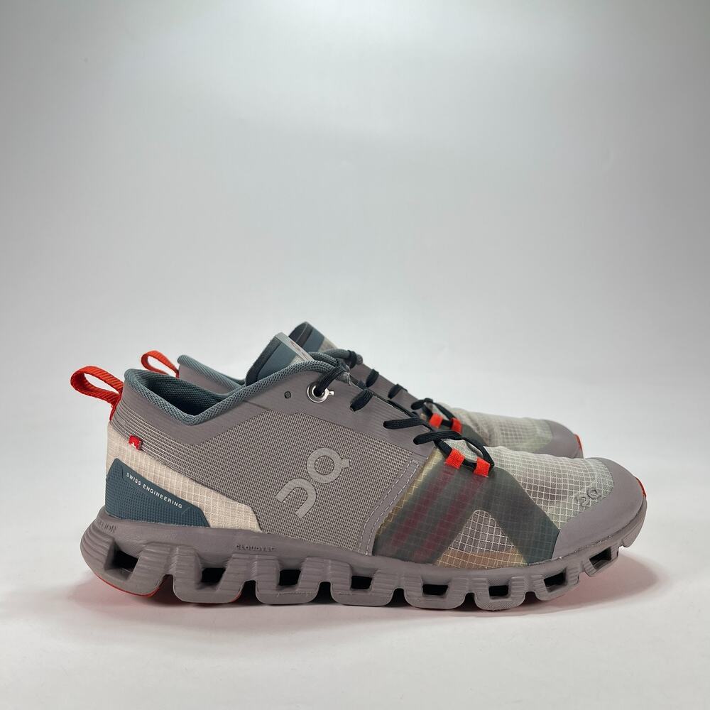 On Cloud X Shift Alloy Red Cross Training Running Shoes 38.99121 Women's Size 8